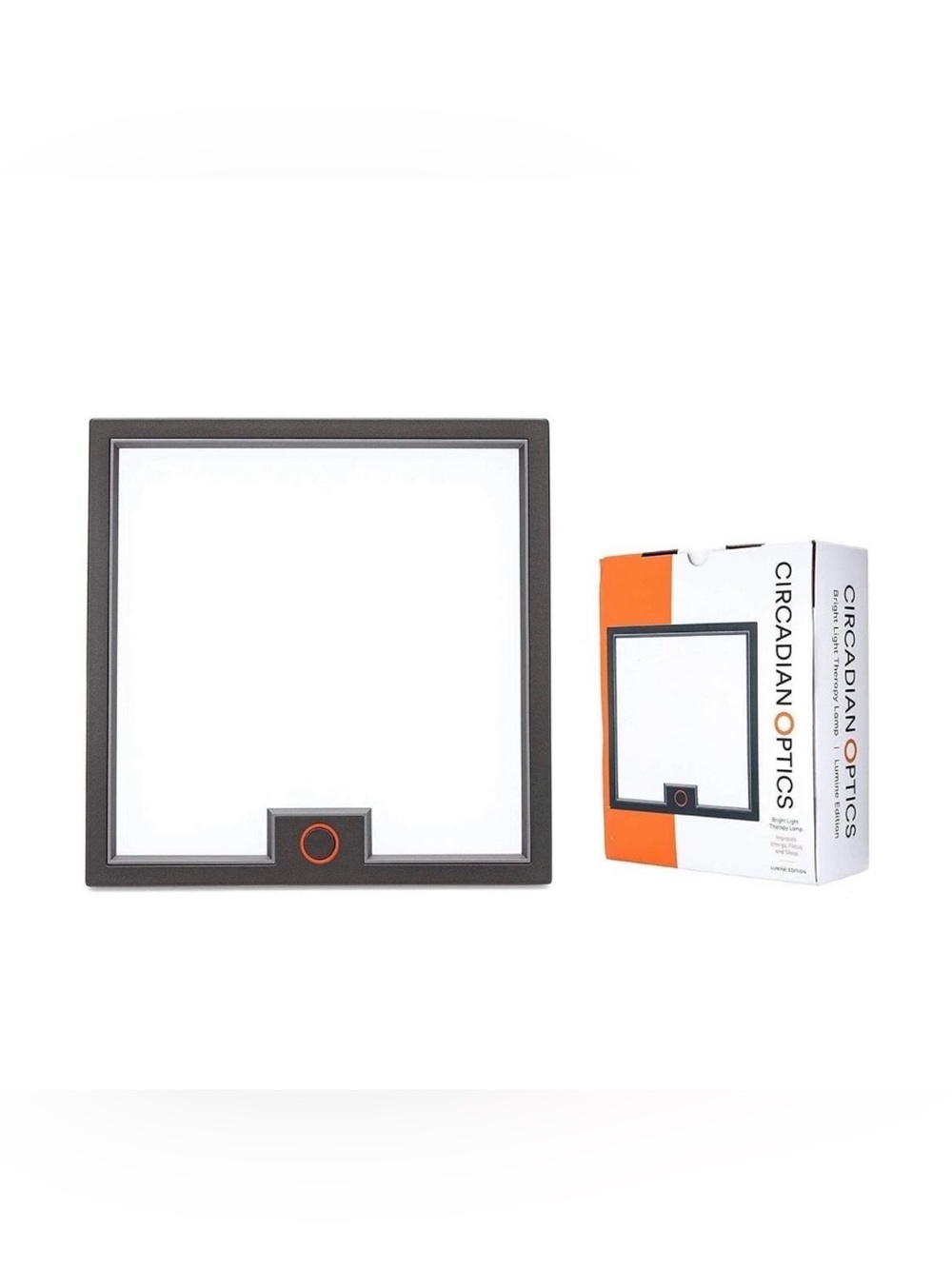 Circadian Optics Light Therapy Lamp |
10,000 Lux Full Spectrum UV-Free Light |
B